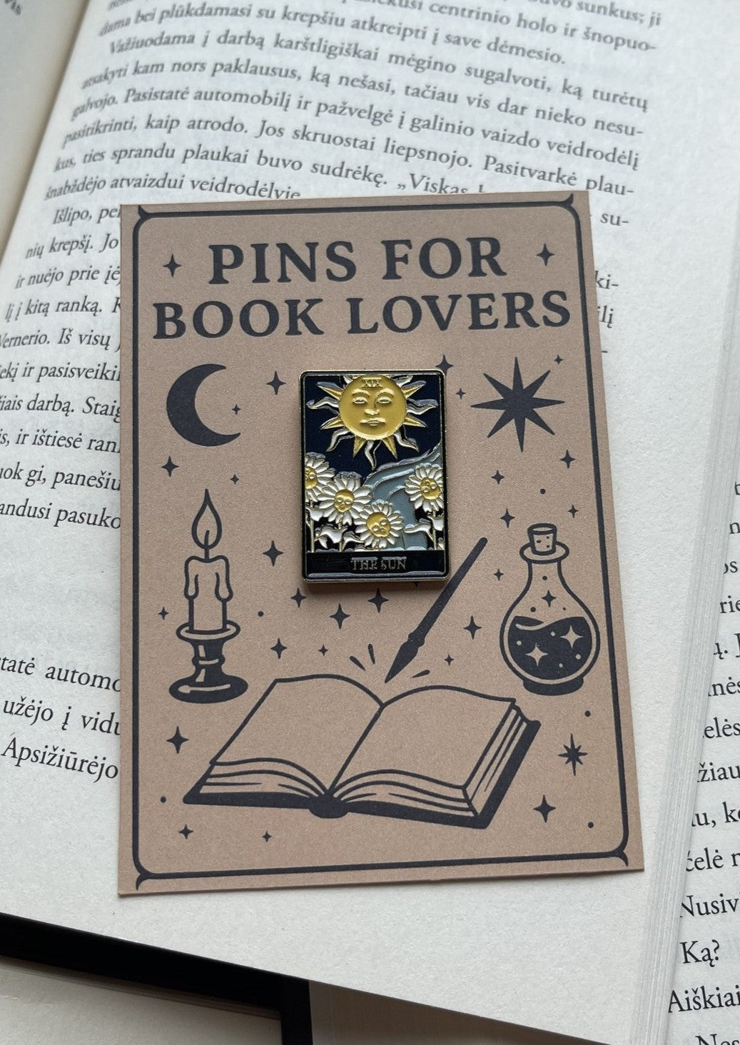 Pins "Tarot The Sun"