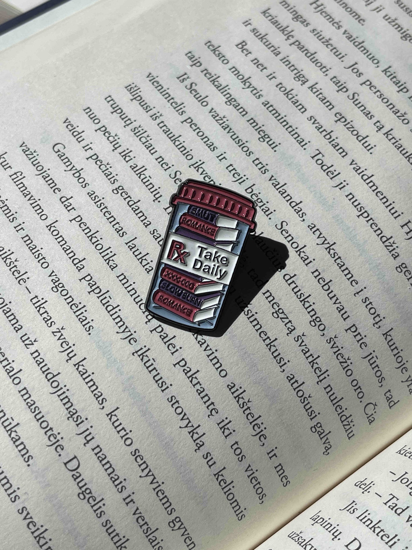 Pins "Take daily"