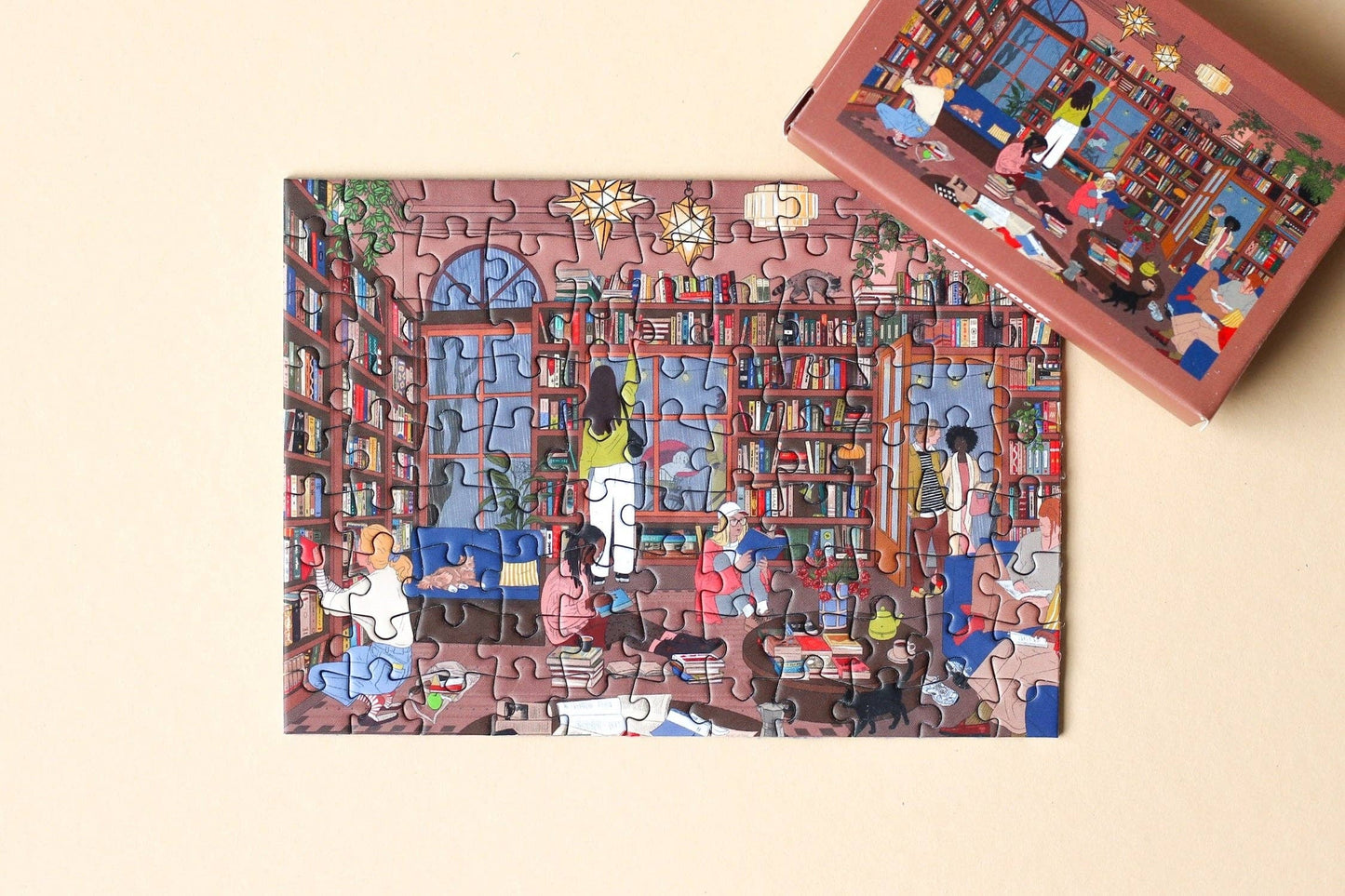 Mini dėlionė „Book Nook“, 99 detalės