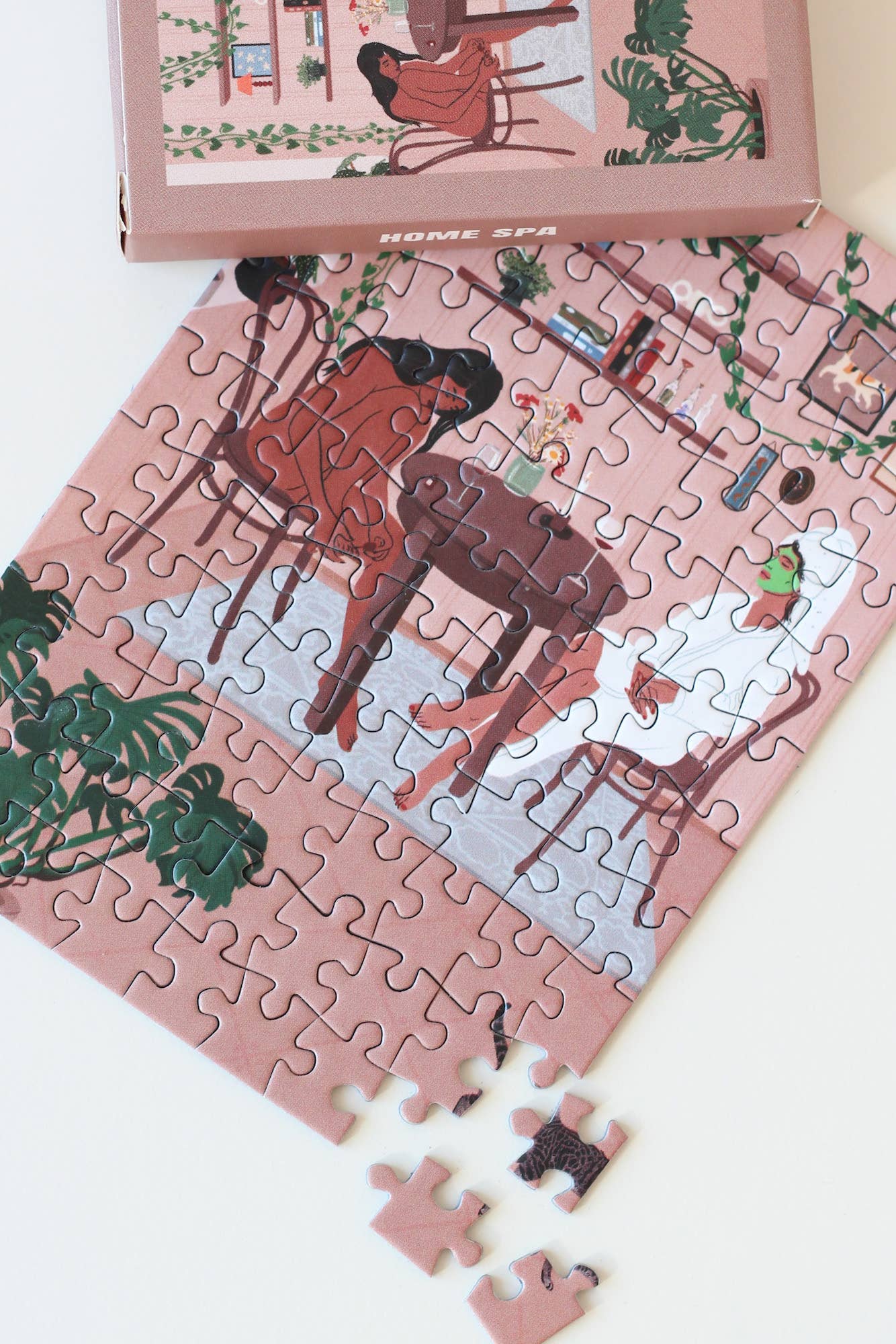 Mini dėlionė „Namų SPA“, 99 detalės