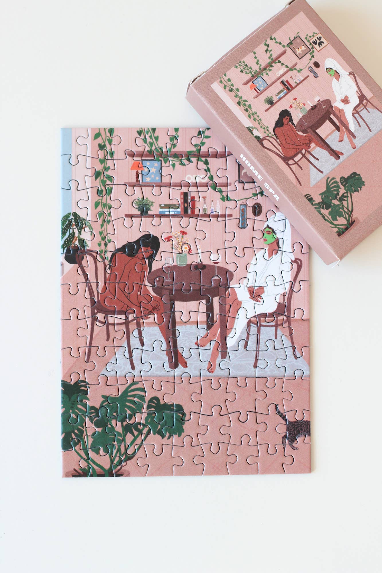 Mini dėlionė „Namų SPA“, 99 detalės