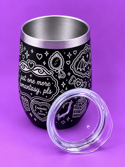 Just One More Romantasy Thermal Tumbler