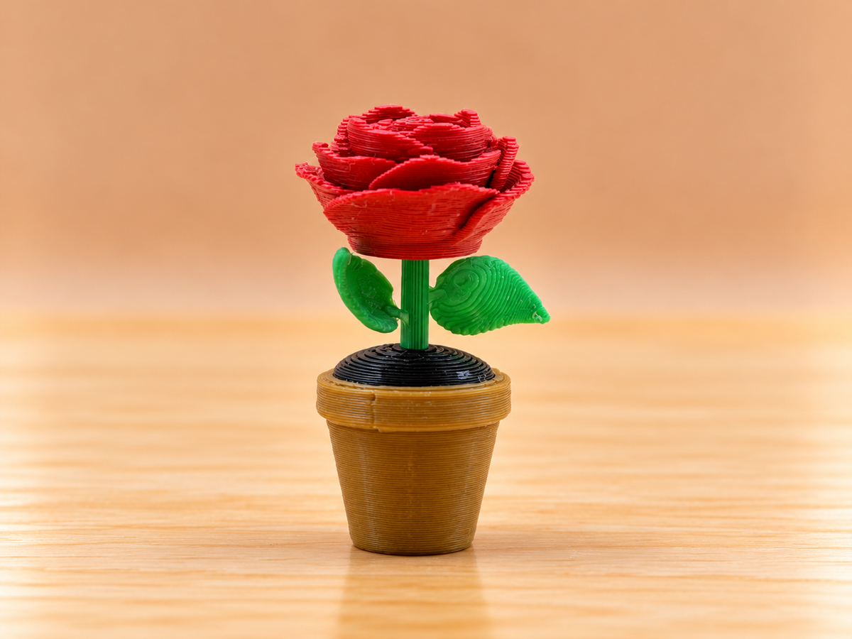 Potted Rose