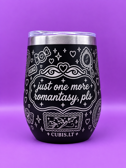 Just One More Romantasy Thermal Tumbler
