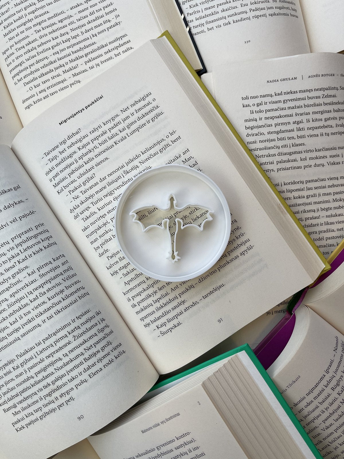 Fourth Wing Inspired Cookie Cutter