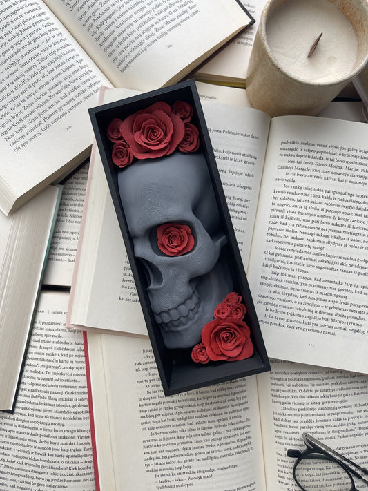 Dekoracija „Rose Skull“