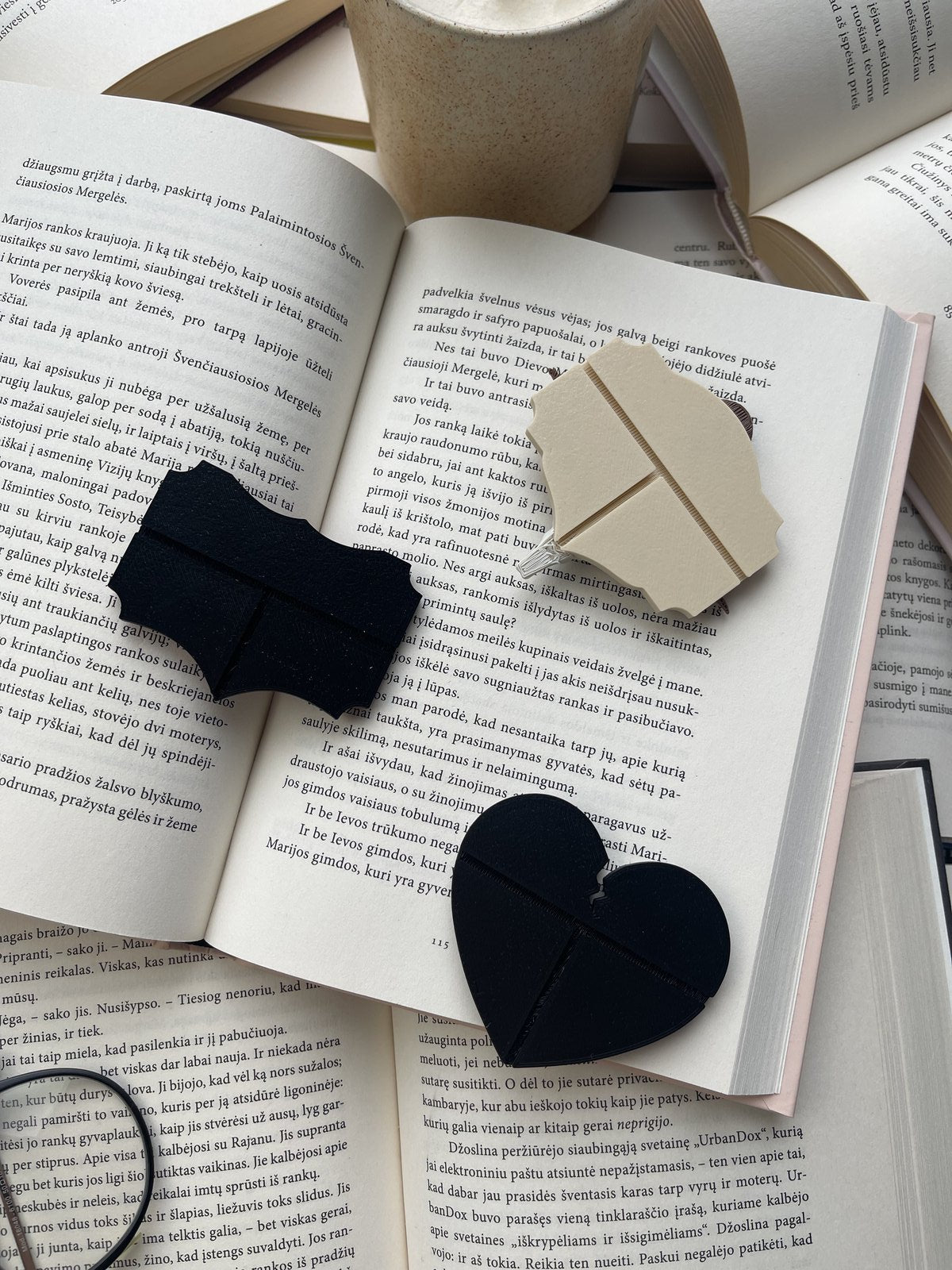 Knygų lentynos ženkliukai – Romance kolekcija