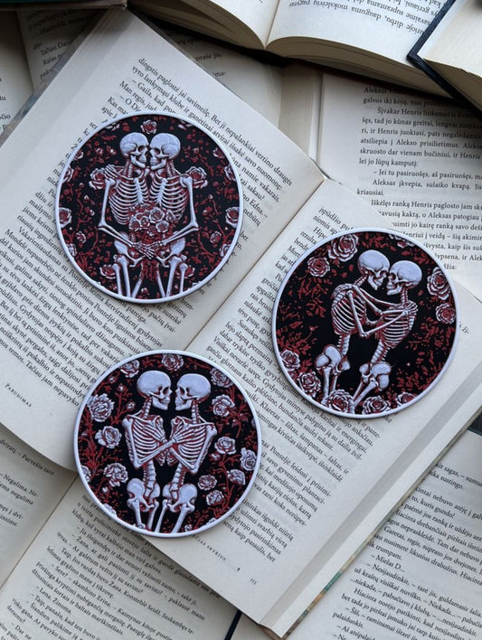 Padėkliukų rinkinys „Skeleton Romance“