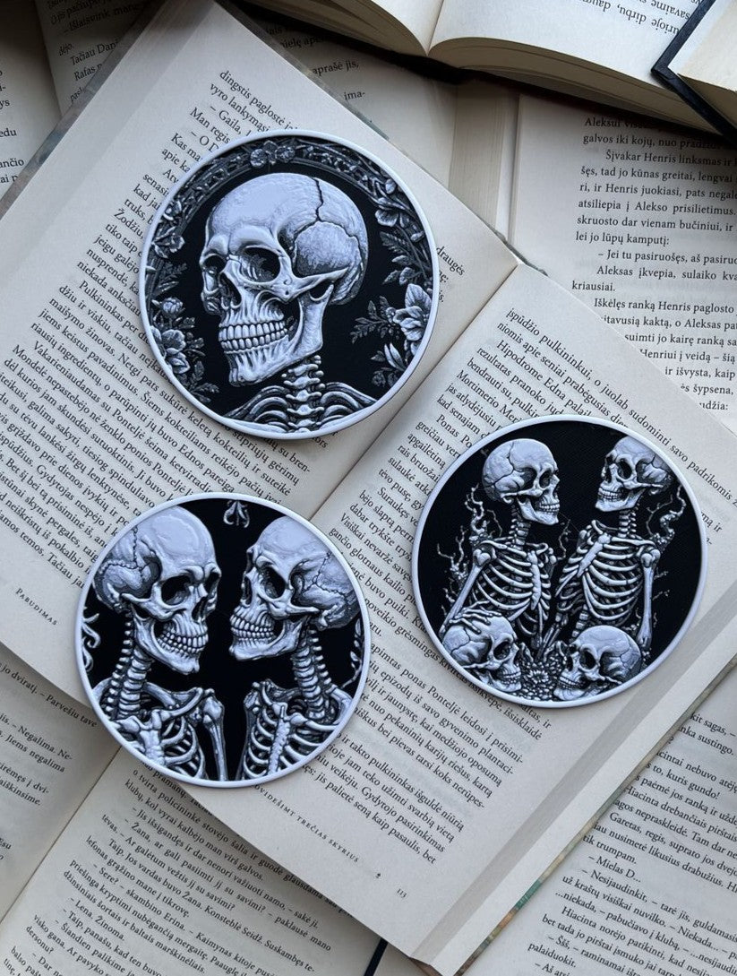 Padėkliukų rinkinys „Skeleton Life“