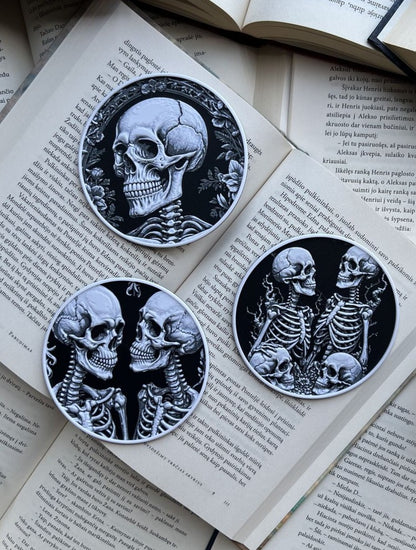 Padėkliukų rinkinys „Skeleton Life“