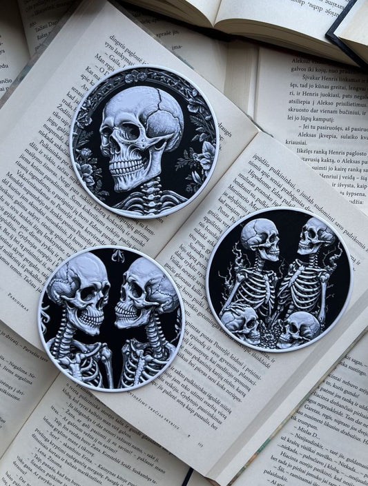 Padėkliukų rinkinys „Skeleton Life“
