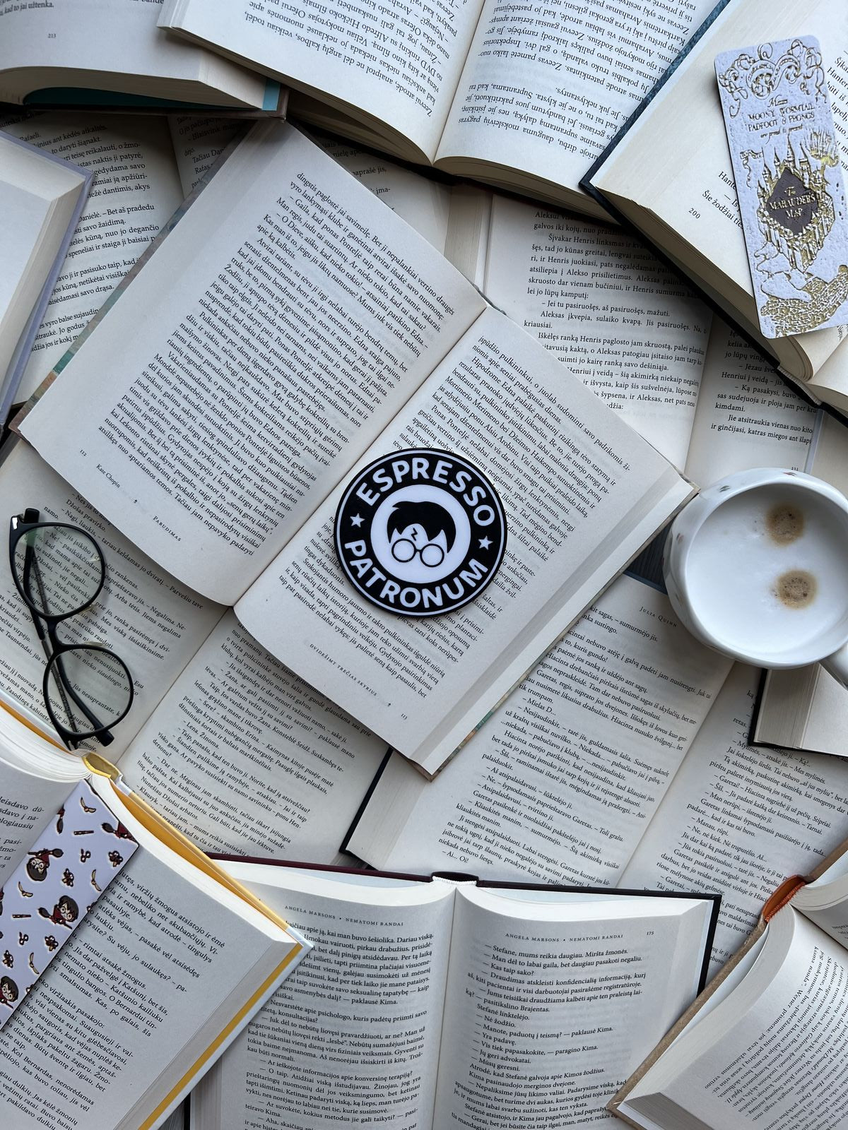 Padėkliukų rinkinys „Espresso Patronum“