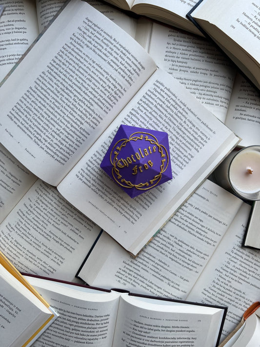 Šokoladinis varliukas su dėžute (Harry Potter)