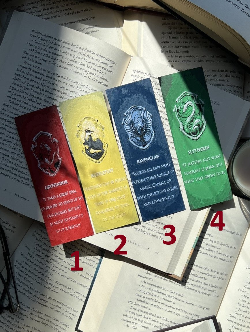 Skirtukų rinkinys „Harry Potter Flags“