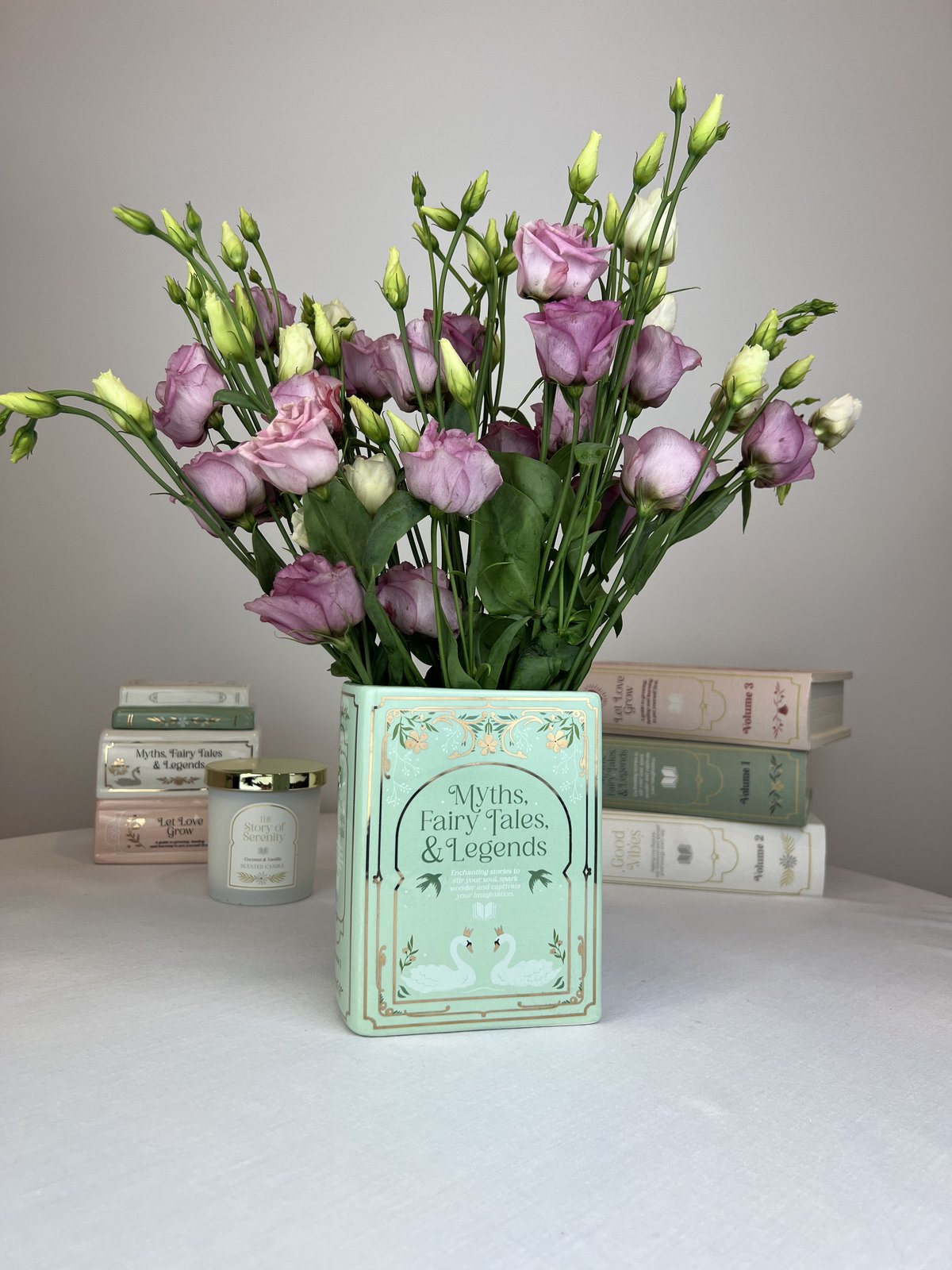 Vaza–knyga(žalia)