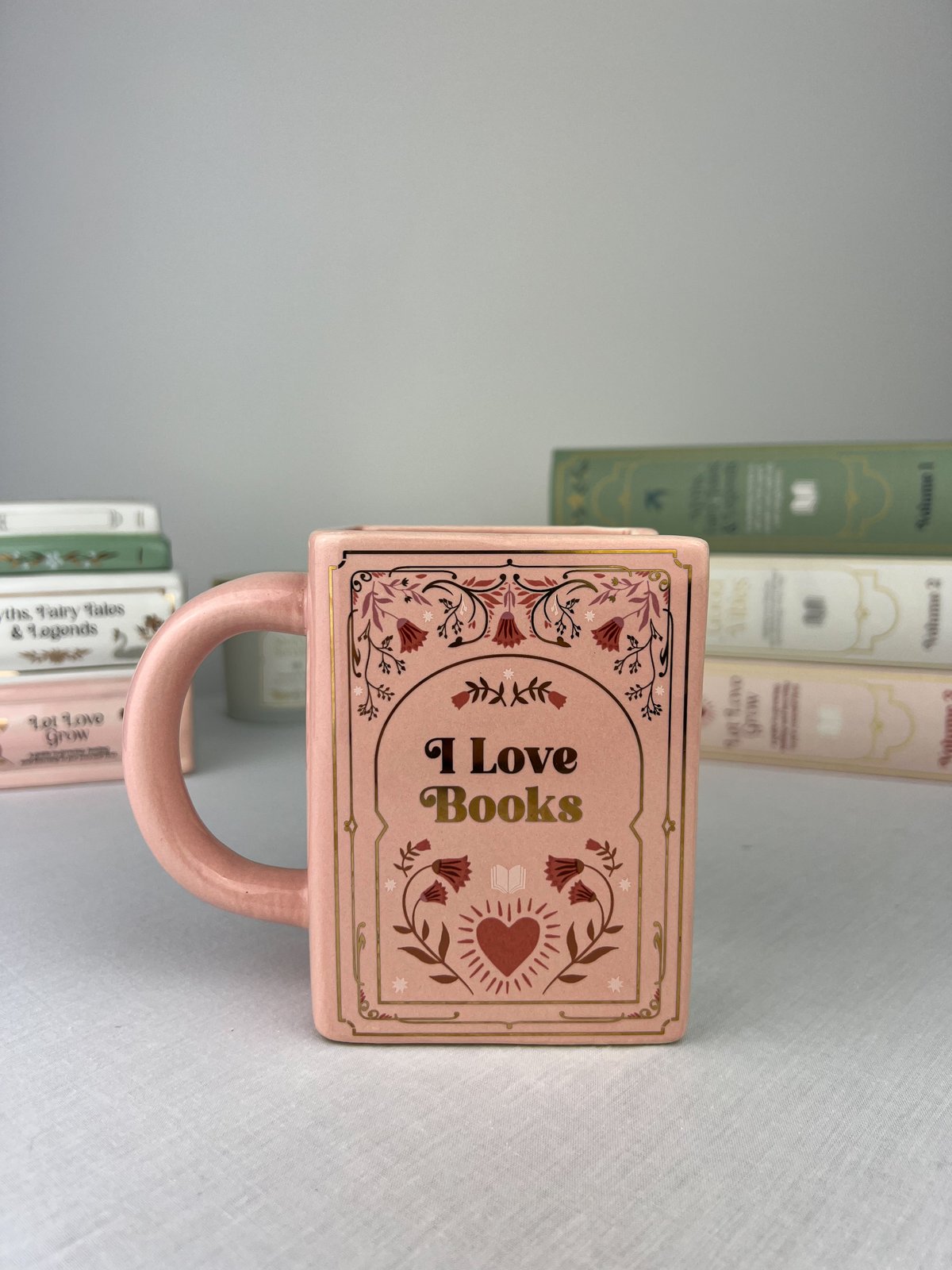Puodelis „I Love Books“ 
