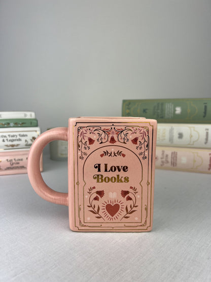 Puodelis „I Love Books“ 