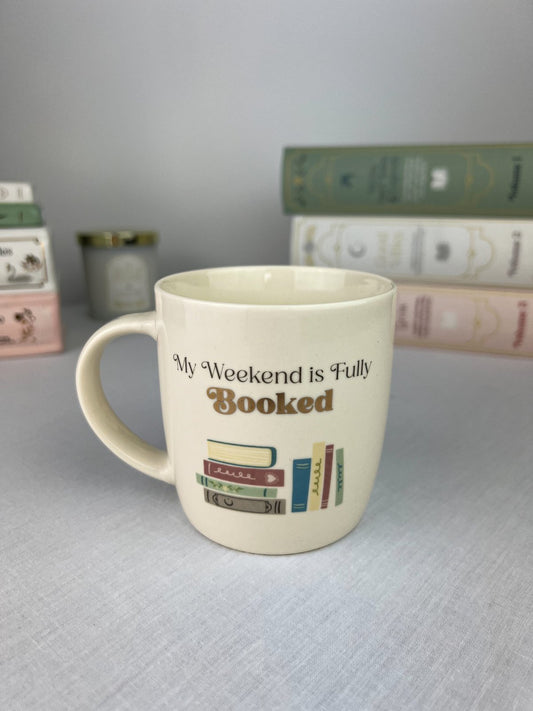 Puodelis „My Weekend is Fully Booked“