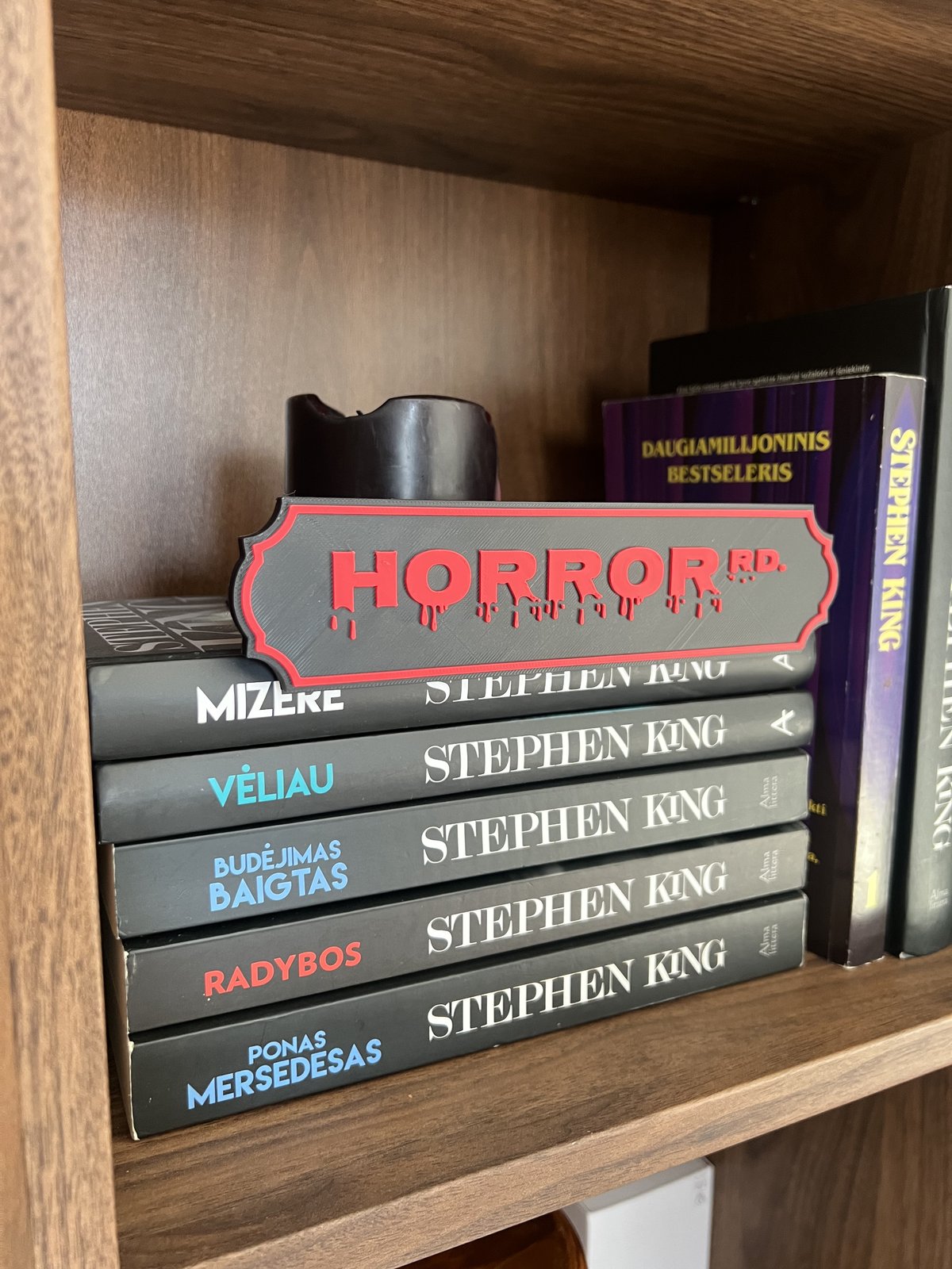 Knygų lentynos ženkliukas (Pirk 4, Mokėk už 3)