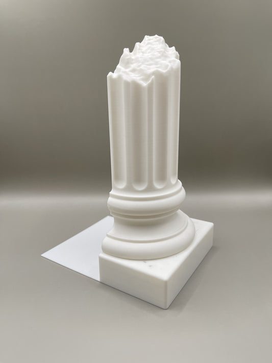 Knygų atrama „Broken Column“ – su kosmetiniu defektu