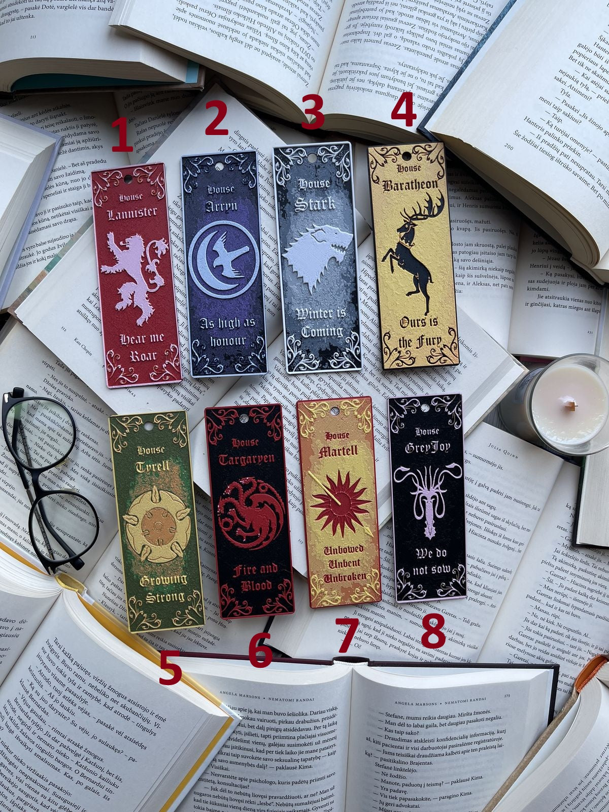 Skirtukai „Game of Thrones“