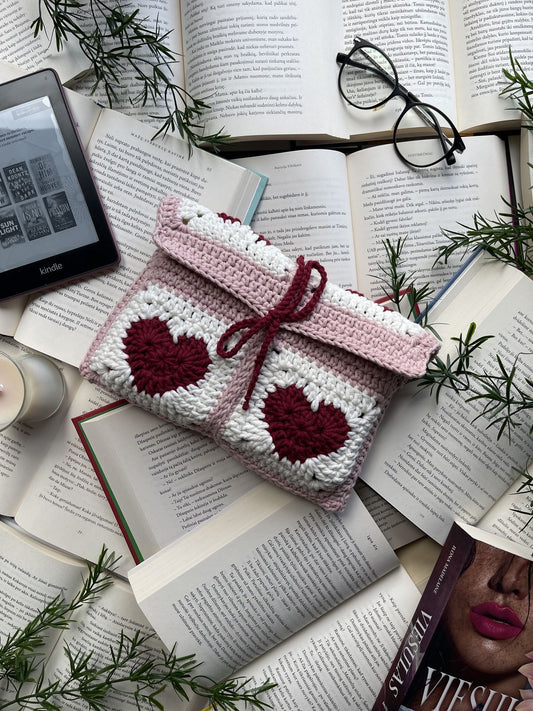 Nertas dėklas "Hearts"