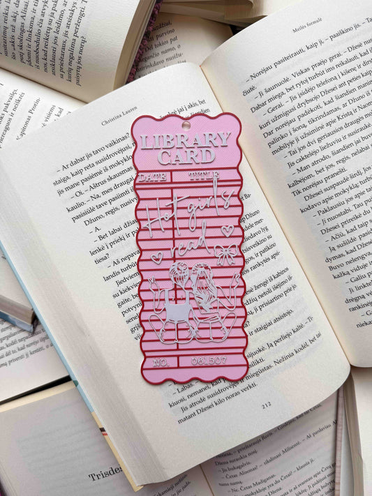 Skirtukas "Library Card"