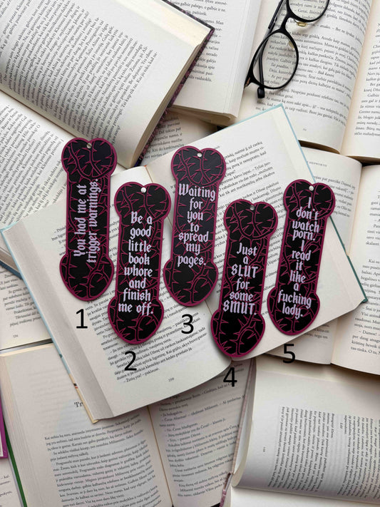 Skirtukai „Dirty Little Bookmarks“