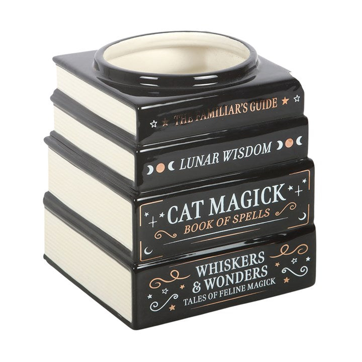 Vaza „Black Cat Book Stack“