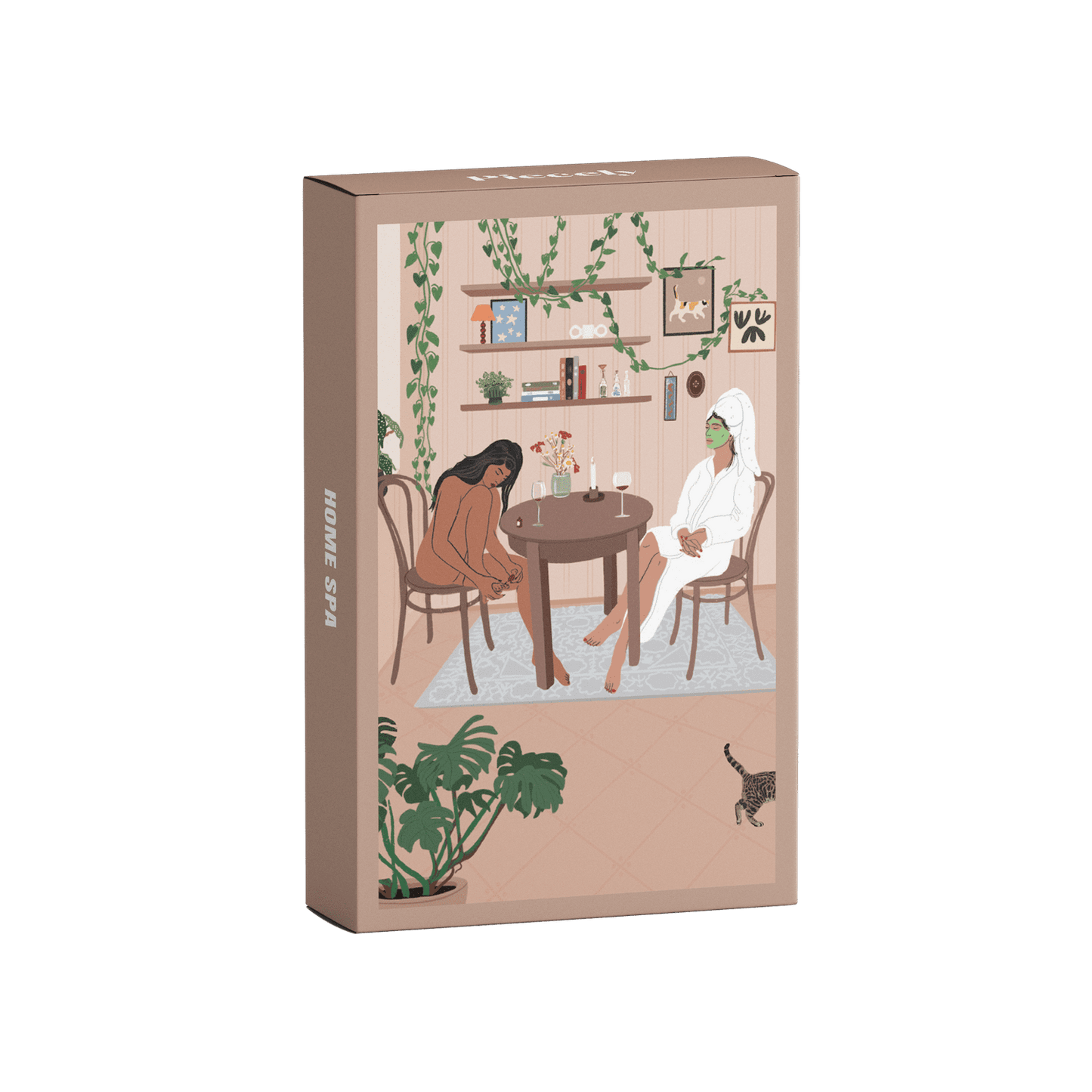 Mini dėlionė „Namų SPA“, 99 detalės