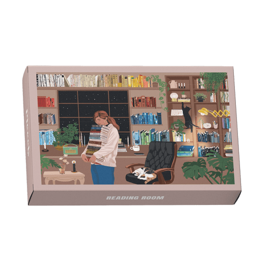 Mini dėlionė „Skaitymo kambarys“, 99 detalės