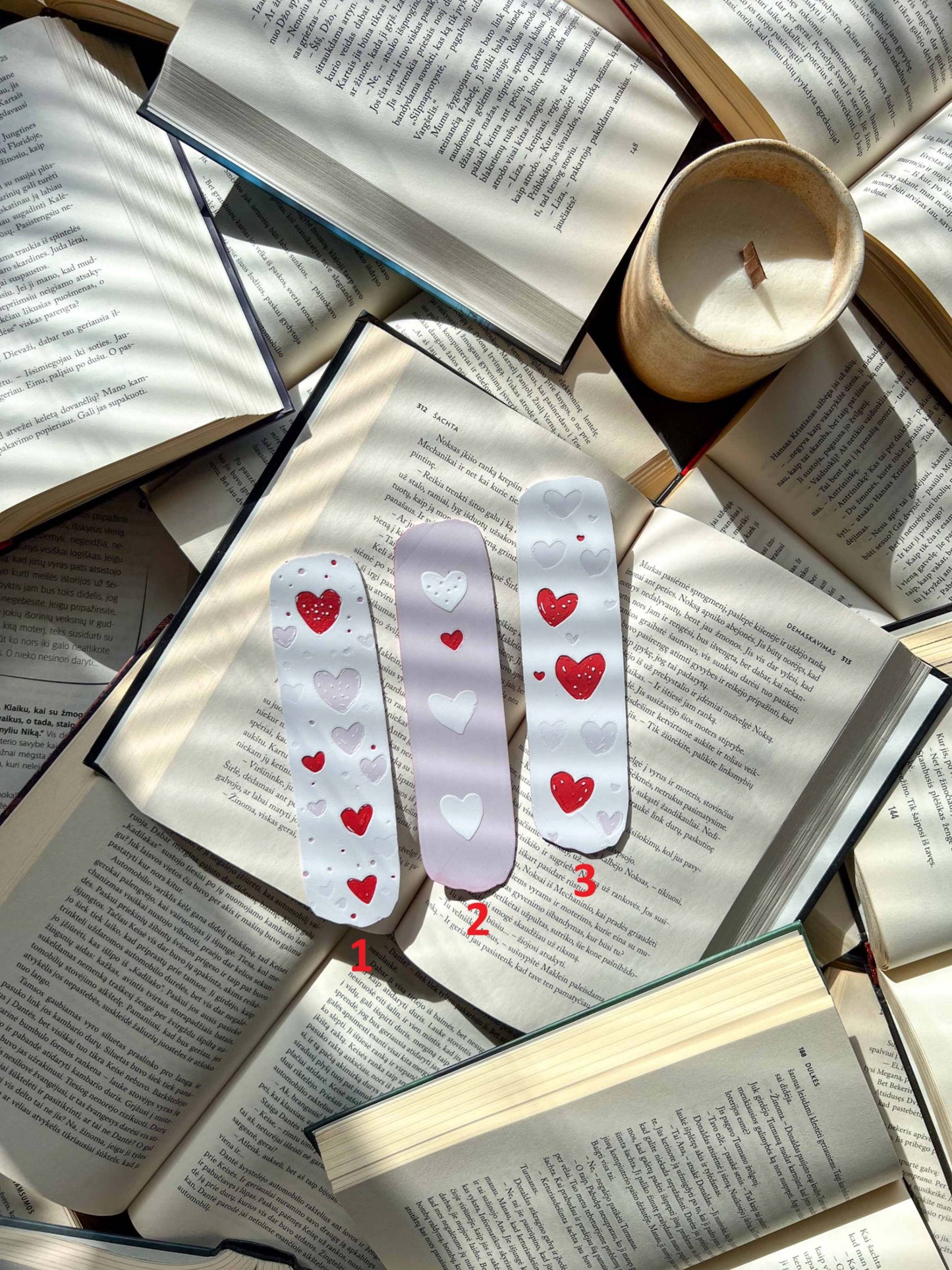 Skirtukas „Lovely Hearts“